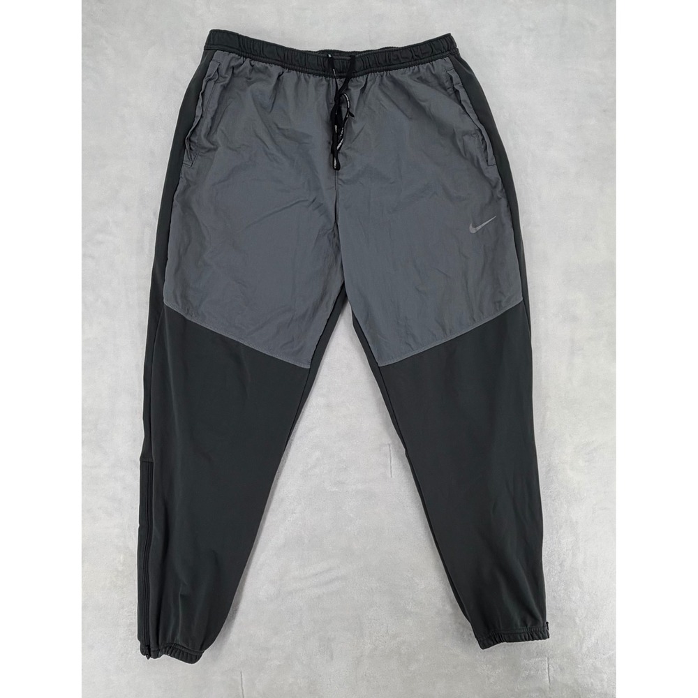 Nike Running Phenom Elite Shield Pants Mens XL Charcoal Black CU5518-084 Joggers